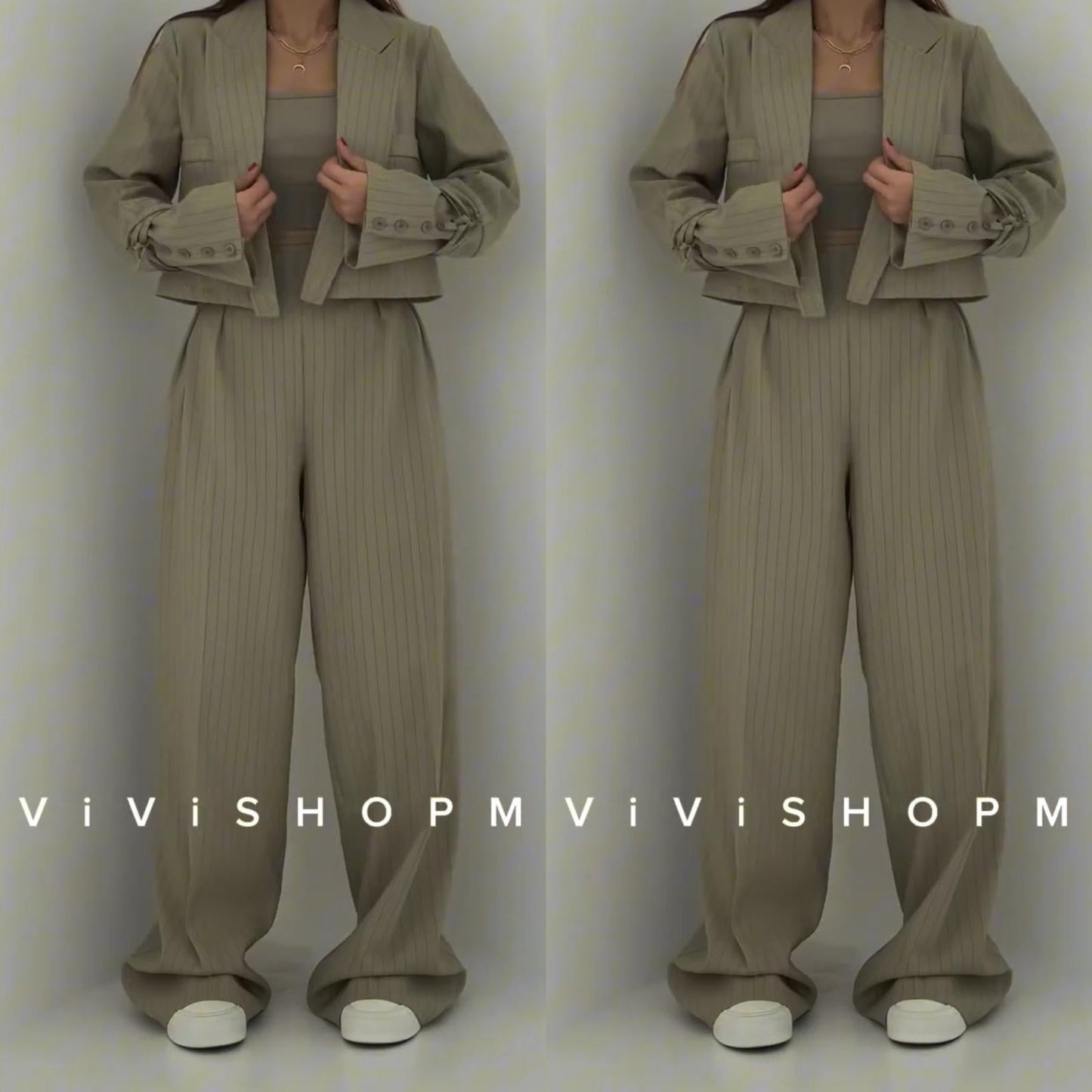 Suria - Trouser and Blazer Set