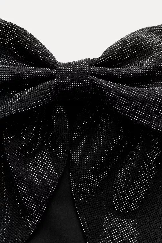 Gema - Bow Crop Top