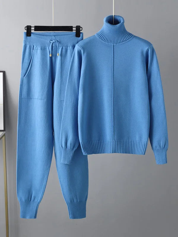 Ola™ - High Neck Sweater and Trousers Set
