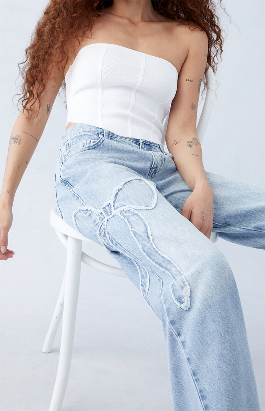 Elma™ - Jeans with Bow