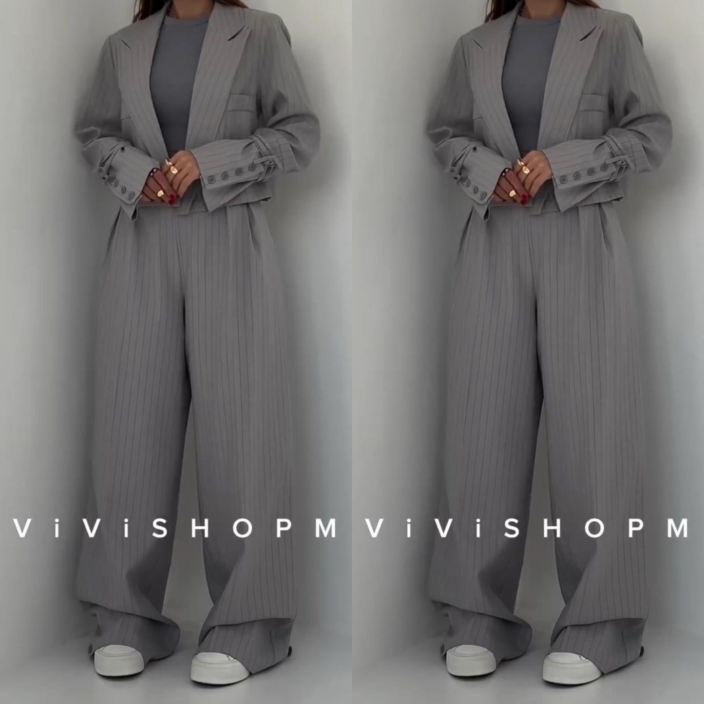 Suria - Trouser and Blazer Set