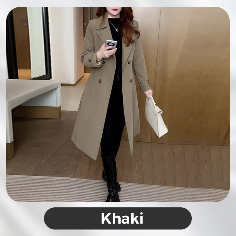 Harley™ - Women's Elegant Warm Trench Coat