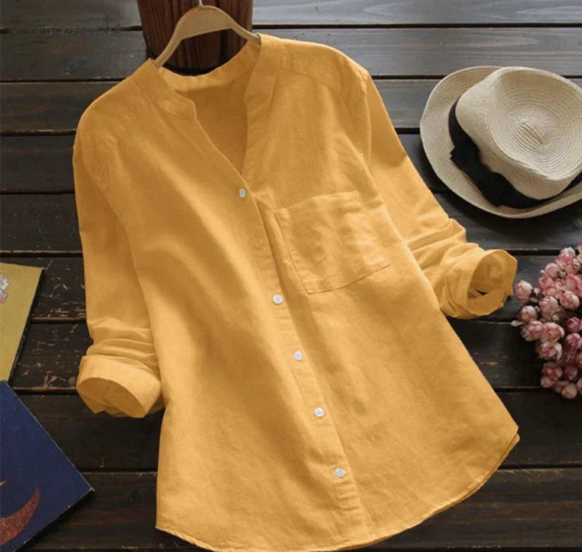 Roma™ - Loose-Fit Linen Shirt