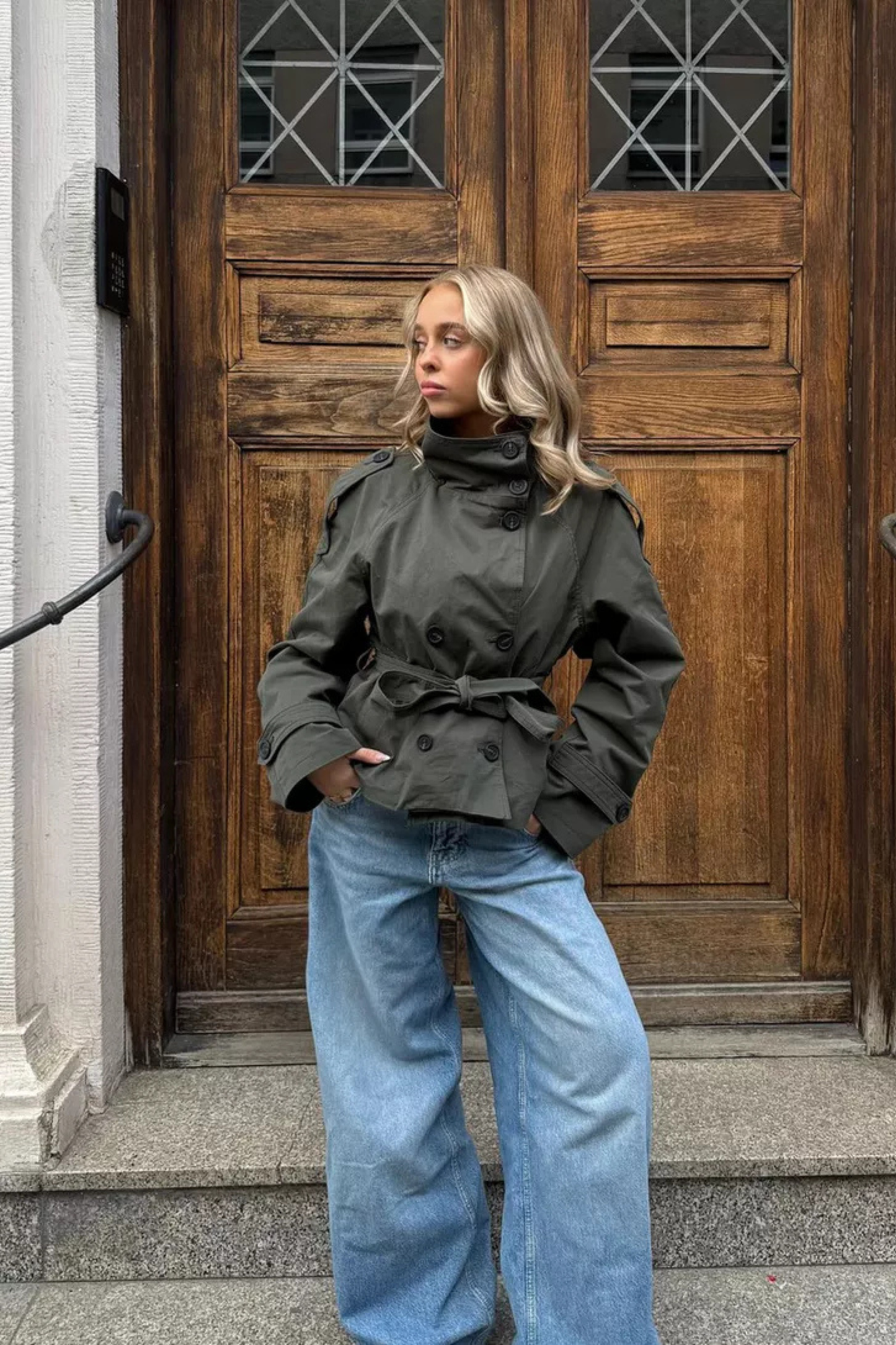 Alenya - Belted Jacket for Autumn
