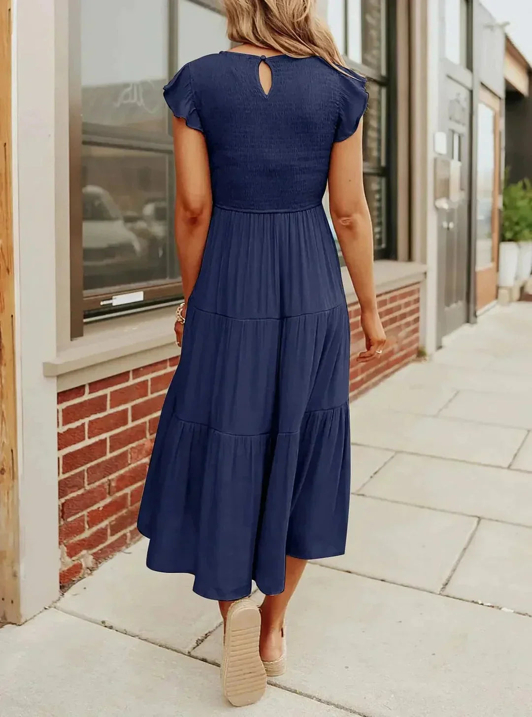 Desiree™ - Cool Midi Dress for Summer