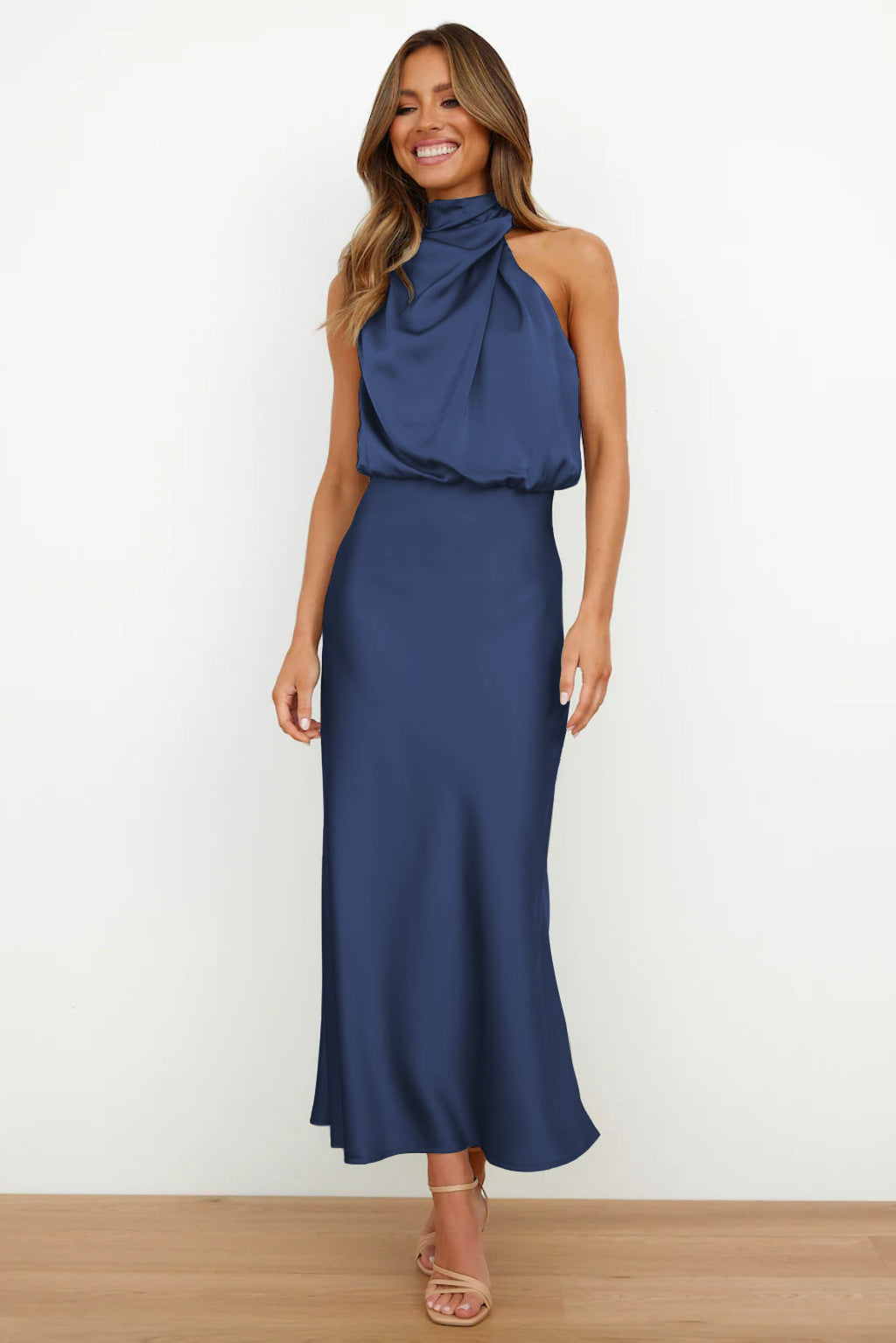 Liv - Long Satin Dress