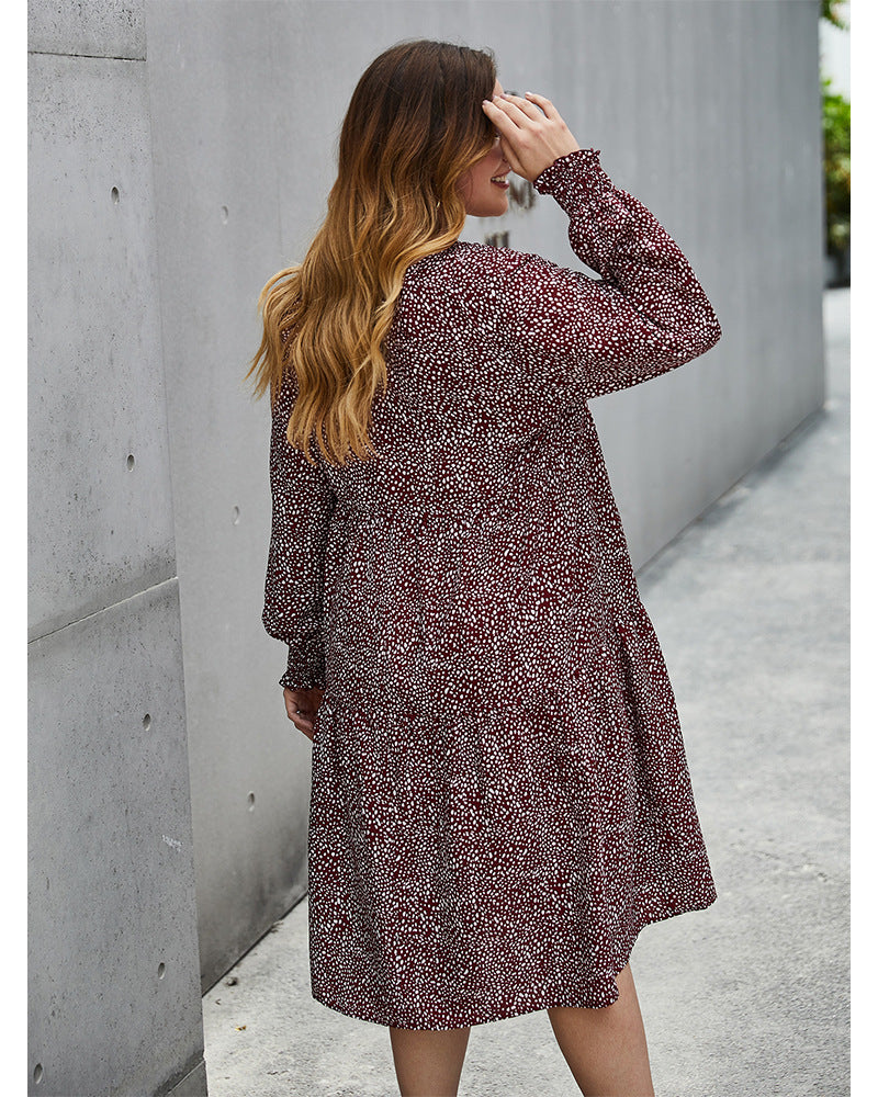 Blair™ - Loose Floral Print Dress
