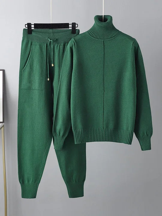 Ola™ - High Neck Sweater and Trousers Set