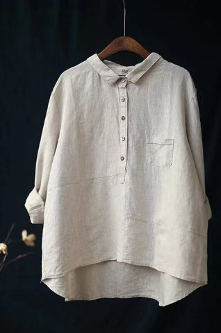 Alondra™ - Loose-Fit Linen Shirt
