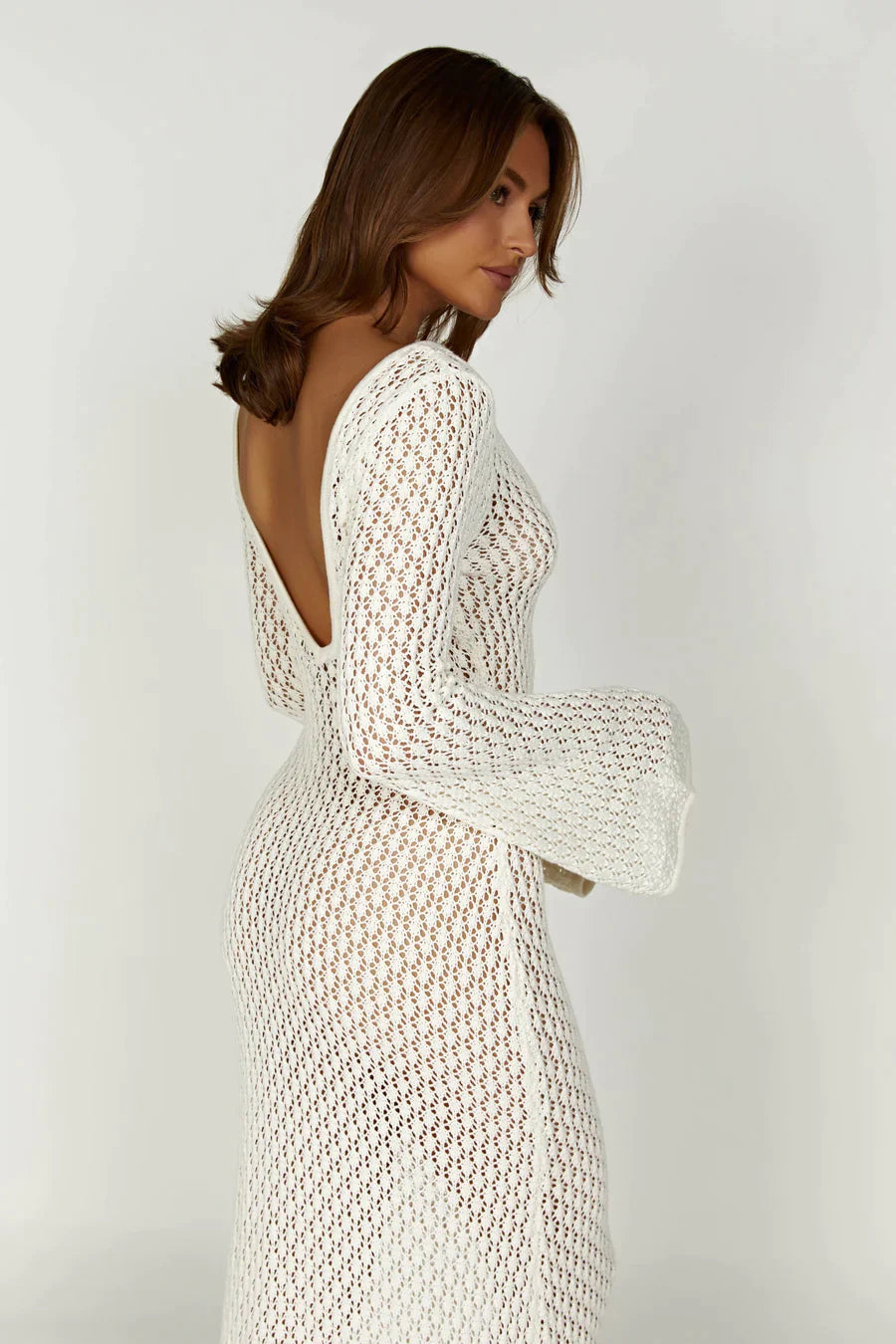 Ailen™ Cover-Up Beach Dress | Shine in style