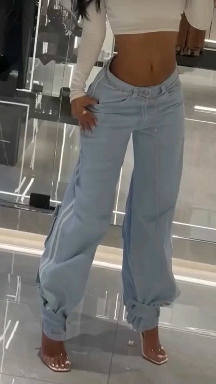 Amor™ - Casual Style Jeans Trousers