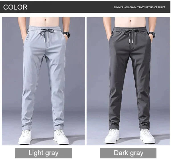 Ronald - Quick Dry Elastic Trousers for Men