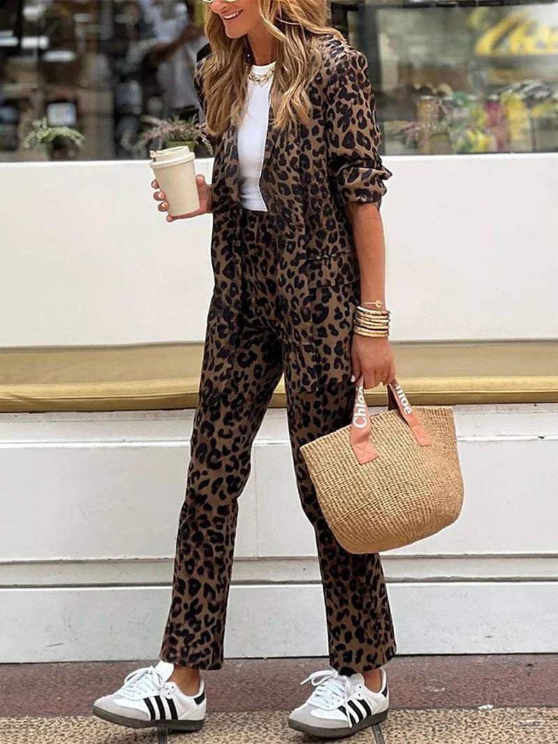 Aurora - Leopard Print Set