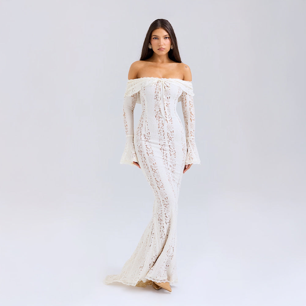 Rima - Long Fitted Dress