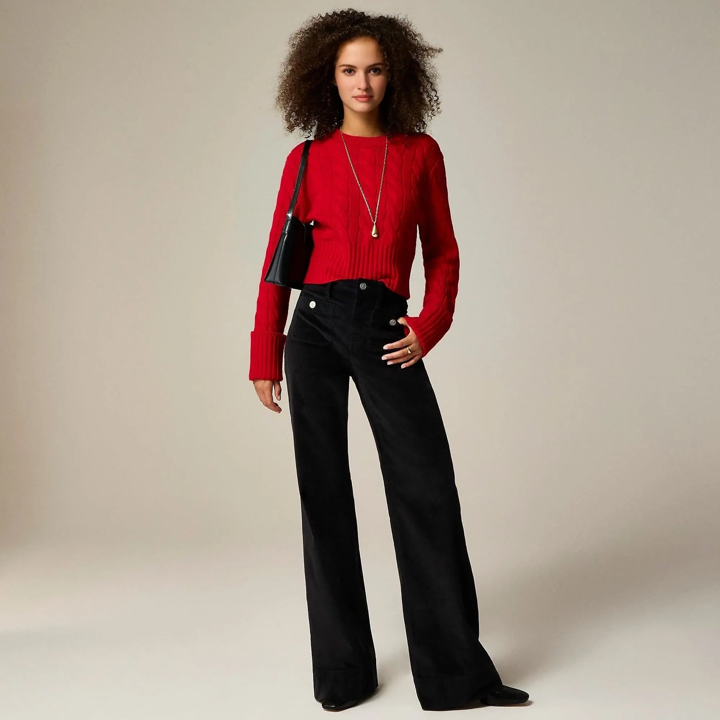 Saida™ - Wide-leg sailor-style jeans