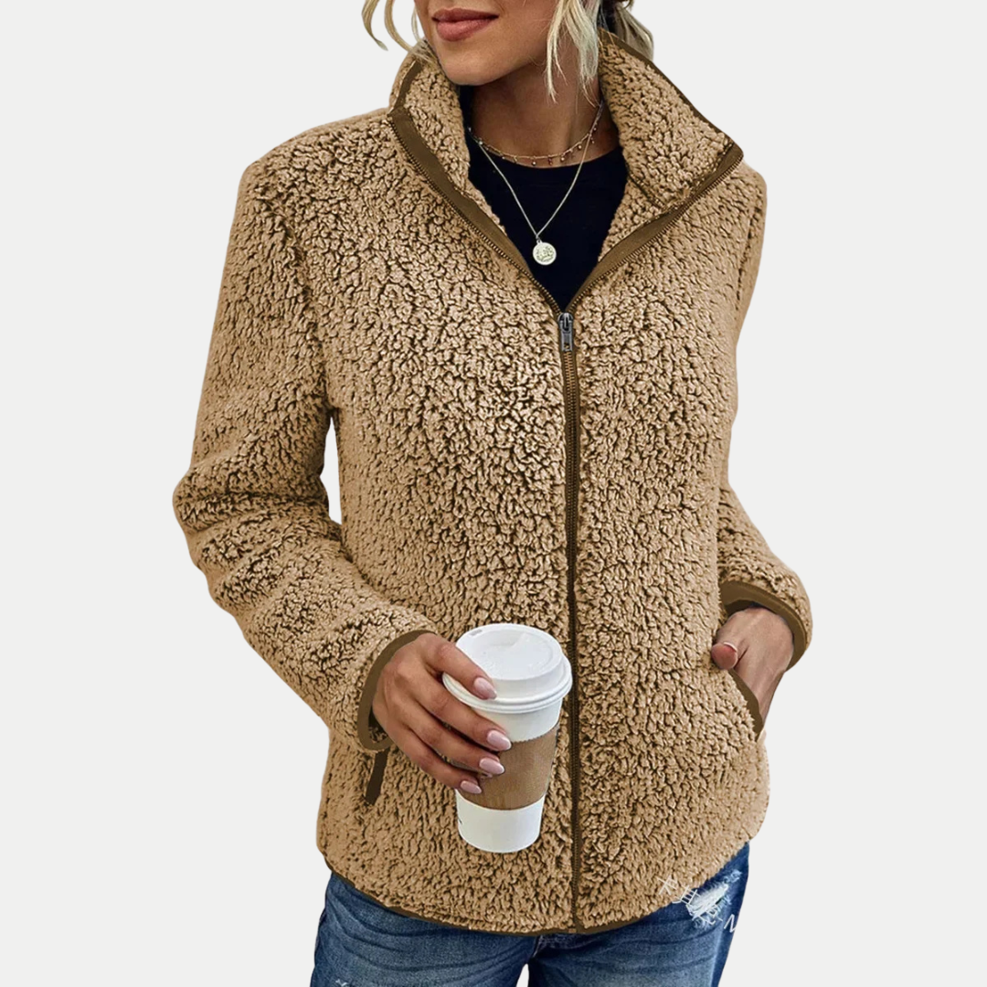 Isla - Zip-Up Fleece Jacket