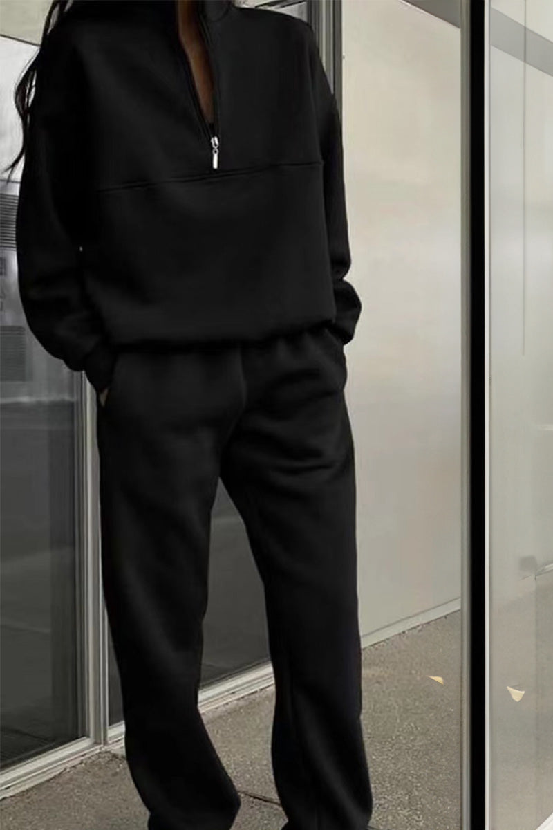Sahira™ - Comfortable and fresh two-piece tracksuit in a cotton blend