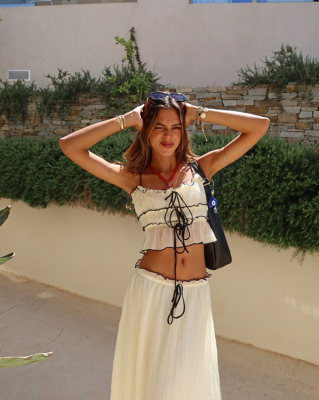 Aubree™ - Bohemian Style Skirt and Top Set