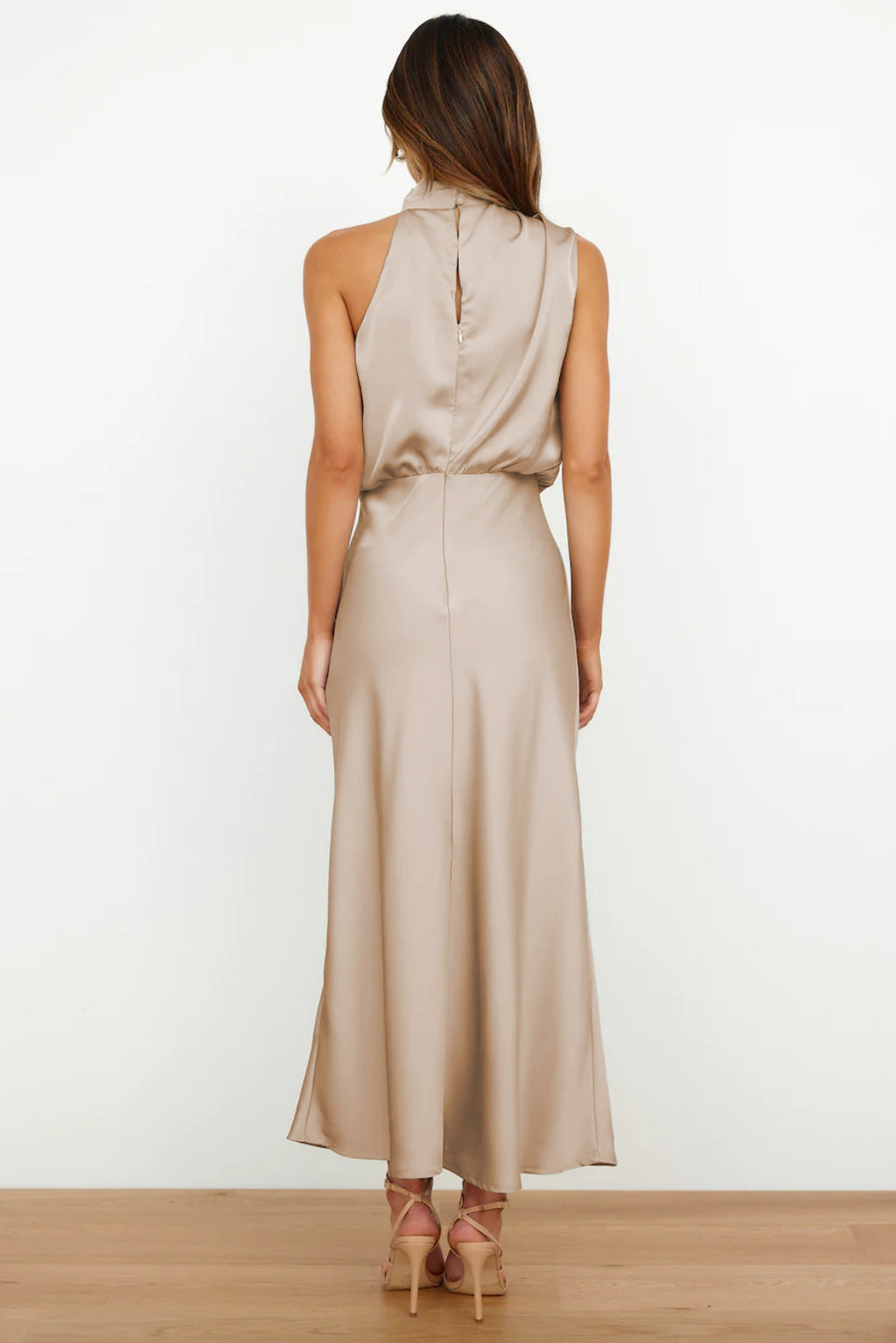 Liv - Long Satin Dress