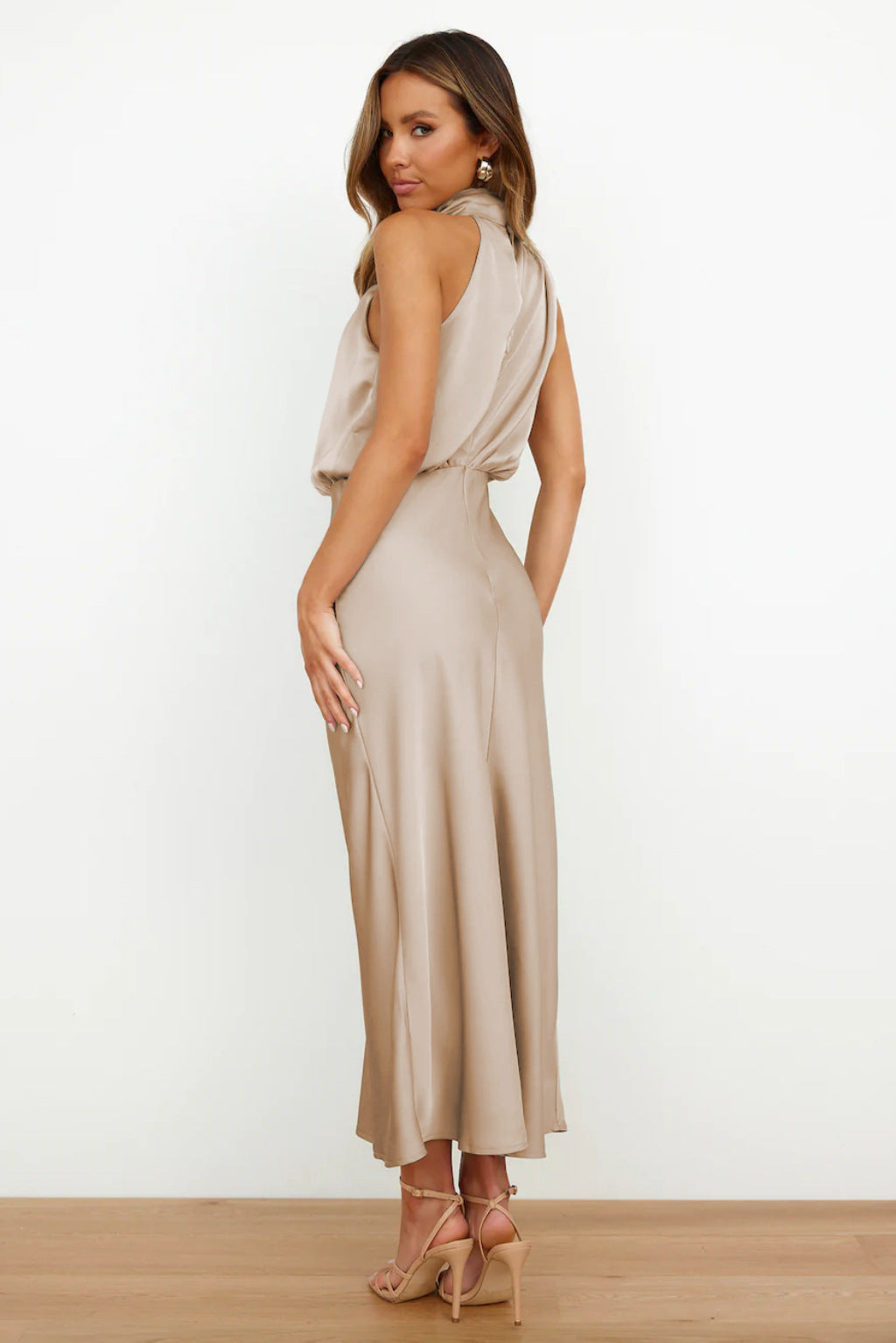 Liv - Long Satin Dress