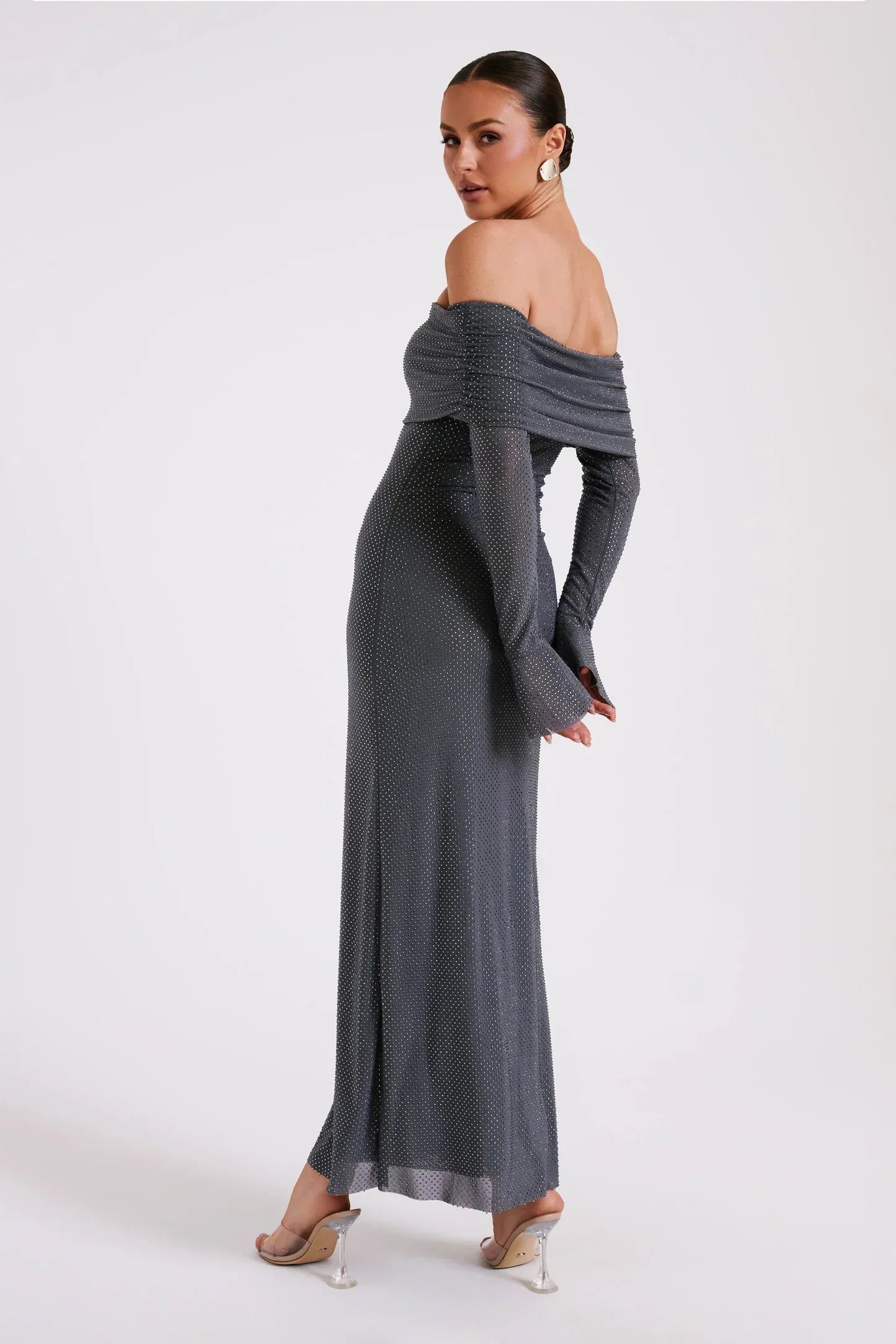 Bernadette™ - Luxurious Shiny Long Dress