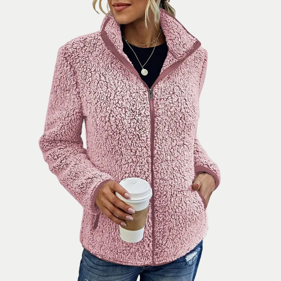 Isla - Zip-Up Fleece Jacket