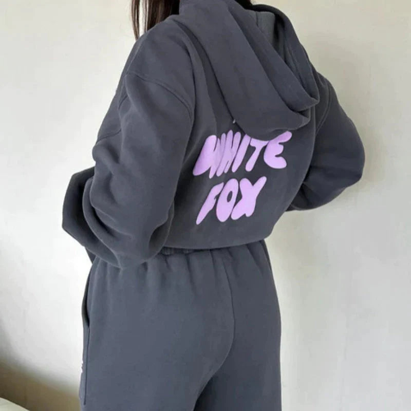 Sweatshirt And Trousers Set