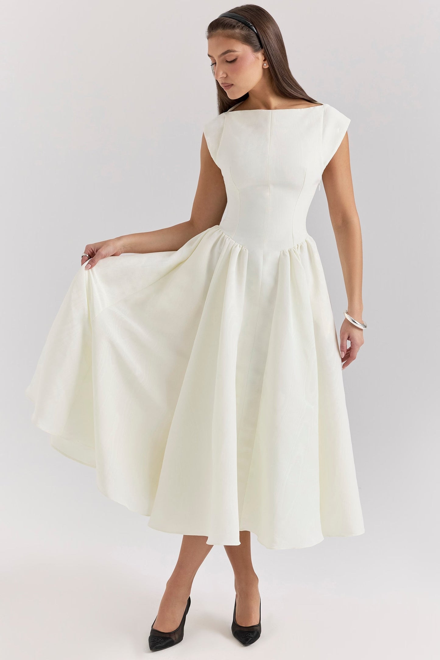 Aspen™ - High Waist Midi Dress