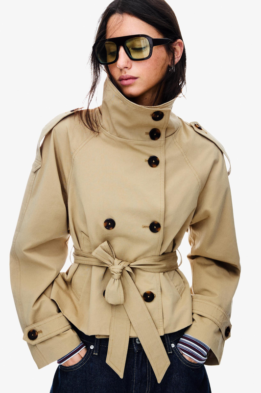 Alenya - Belted Jacket for Autumn