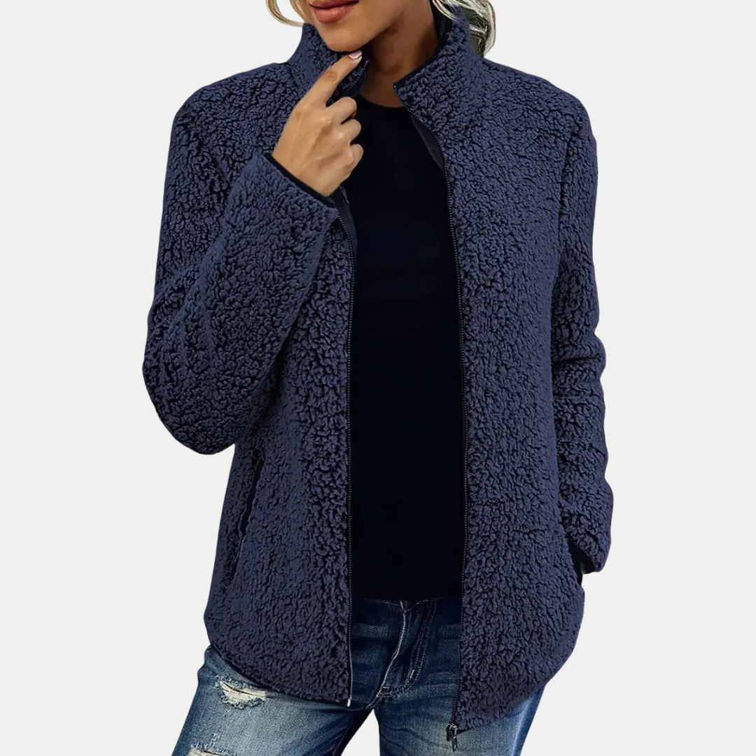 Isla - Zip-Up Fleece Jacket