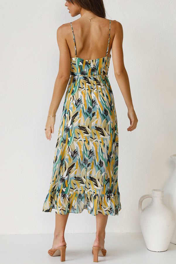 Giselle™ - Colourful Midi Dress