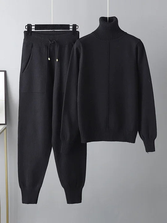 Ola™ - High Neck Sweater and Trousers Set