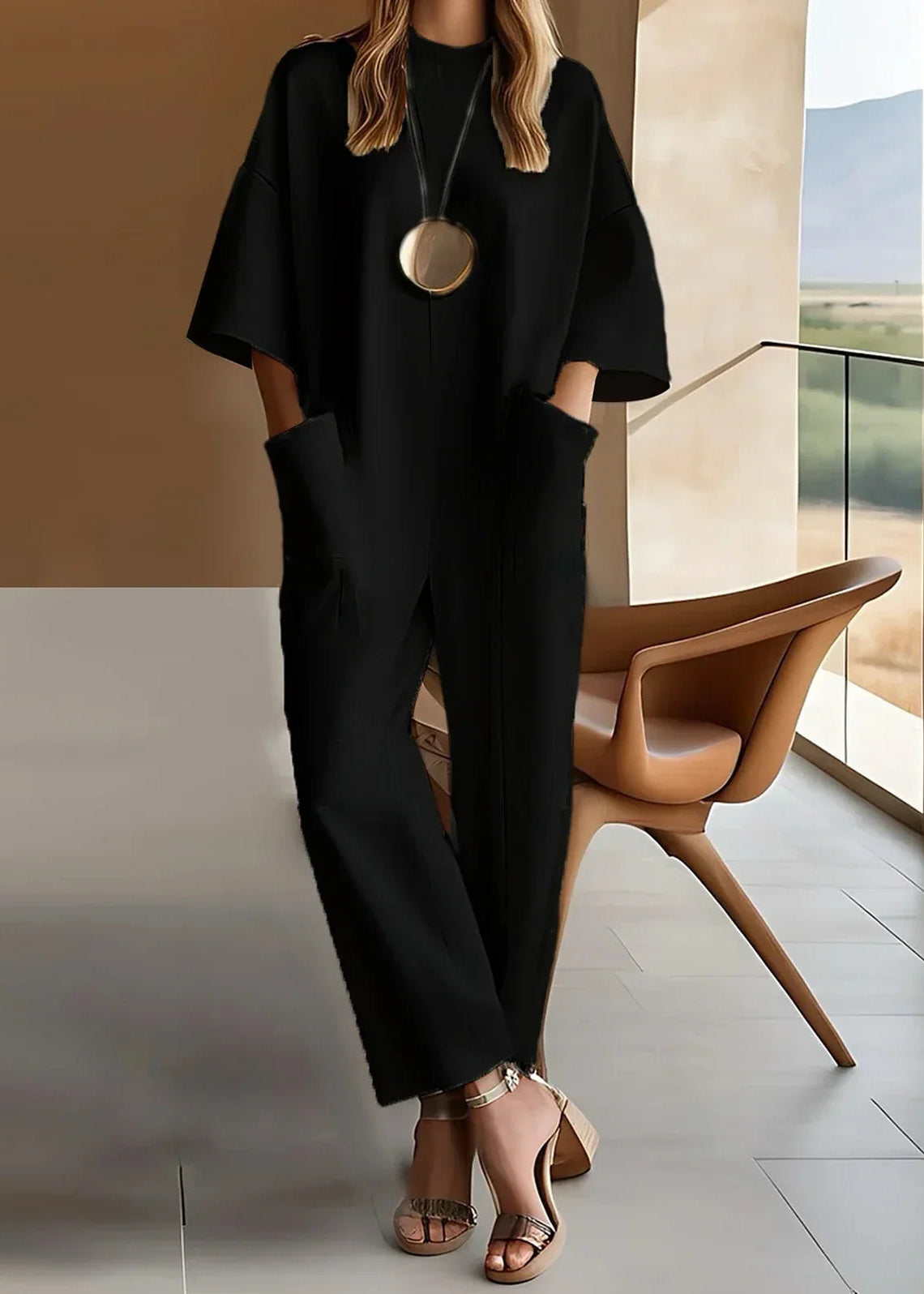 Willow - Relaxed Jumpsuit with Loose Sleeves