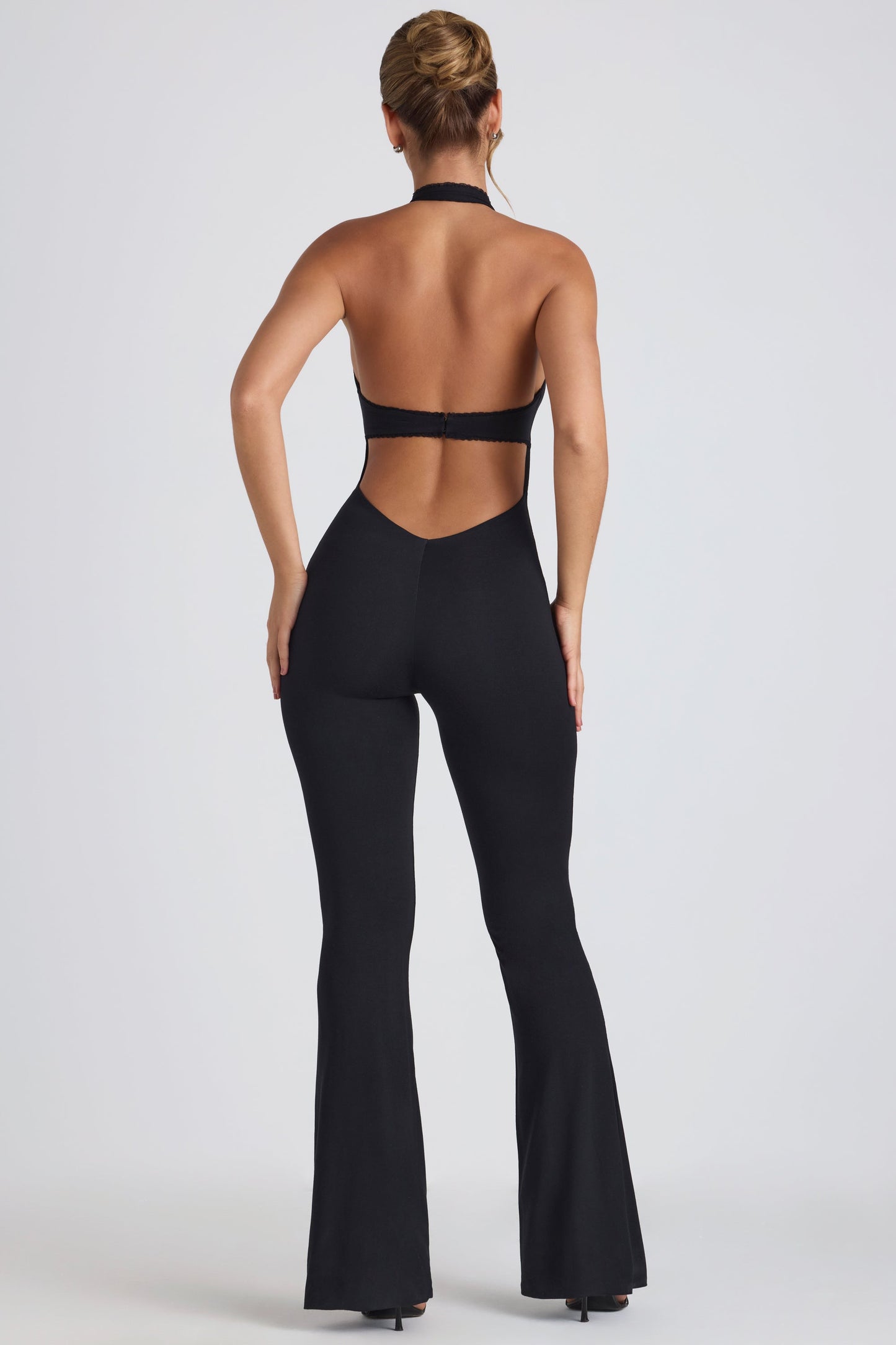 Samaray™ - Flared Jumpsuit in Sports Style