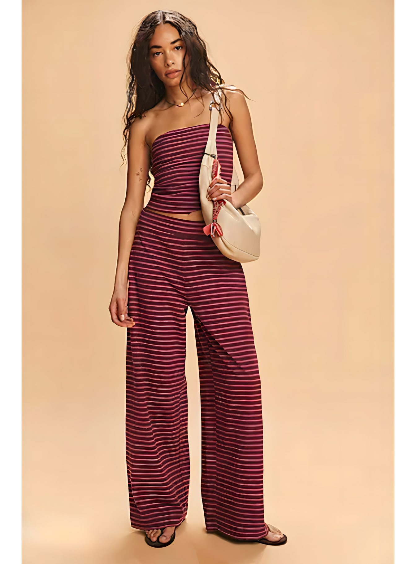 Apra - Comfortable Set of Top and Trousers