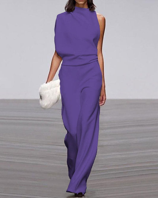 Kate™ - Elegant High-Neck Jumpsuit