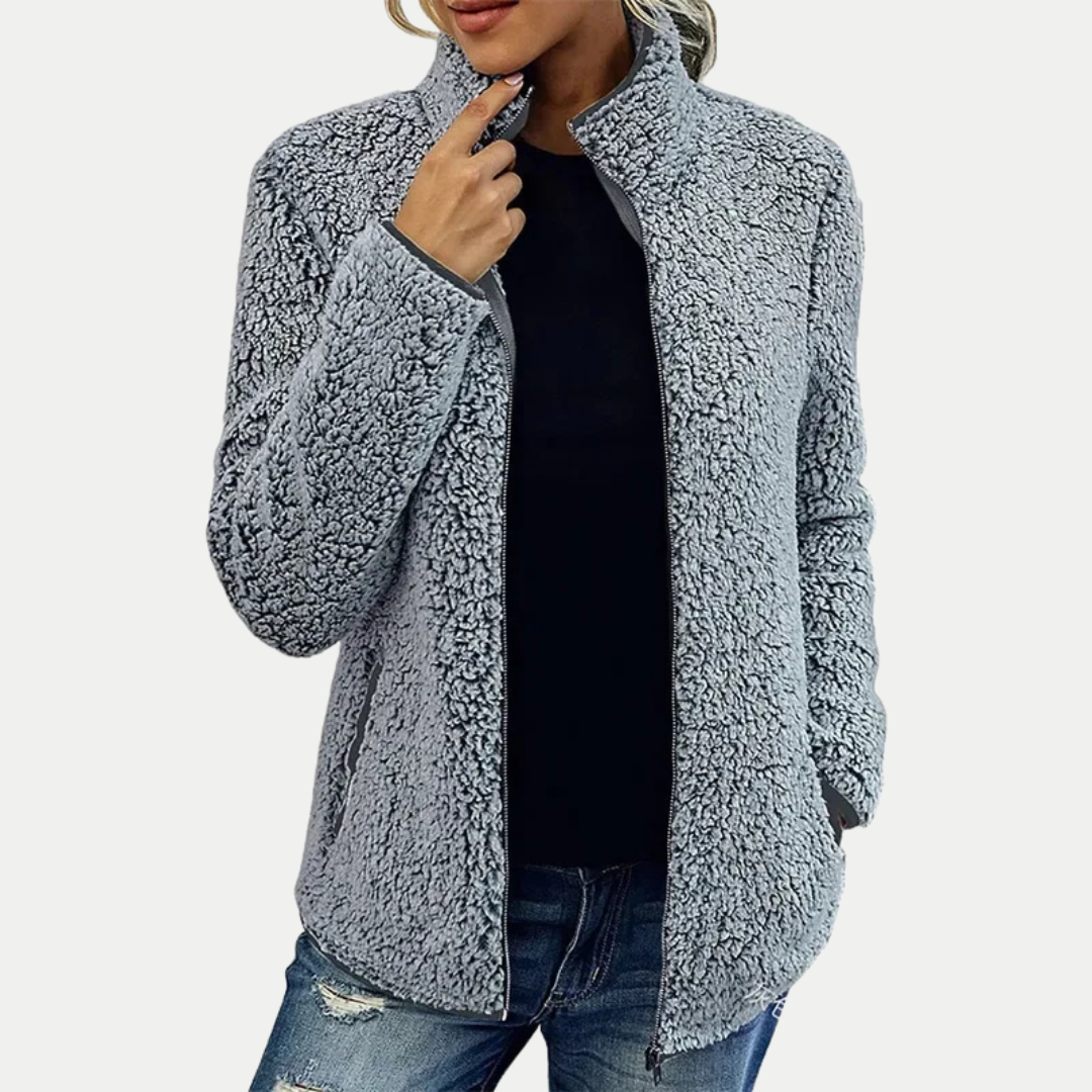 Isla - Zip-Up Fleece Jacket