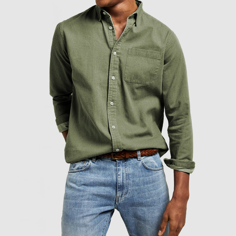 Gabriel™ - Basic Cotton Shirt for Men