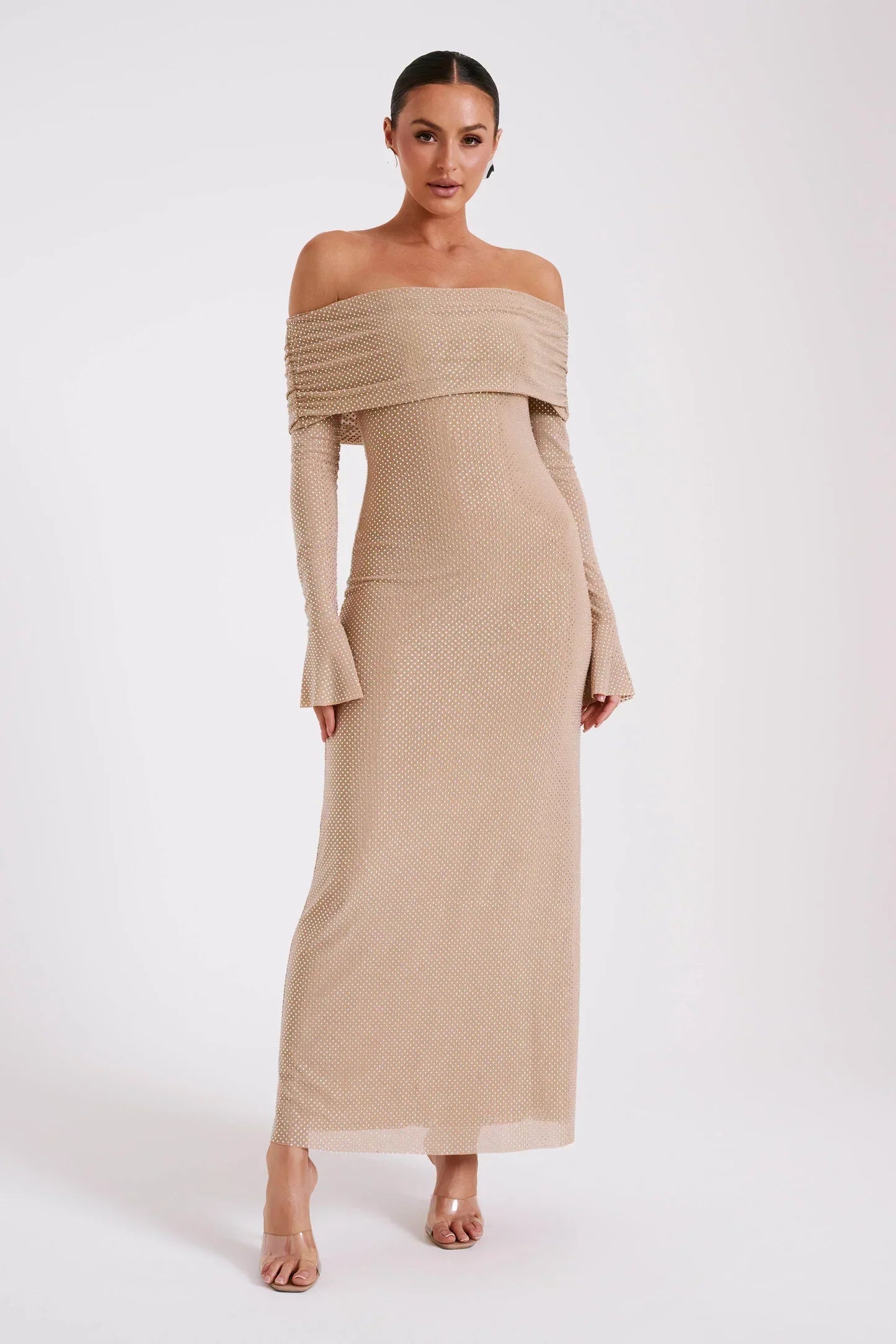 Bernadette™ - Luxurious Shiny Long Dress