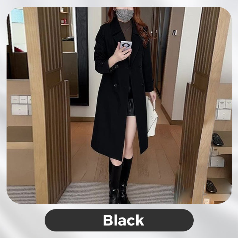Harley™ - Women's Elegant Warm Trench Coat