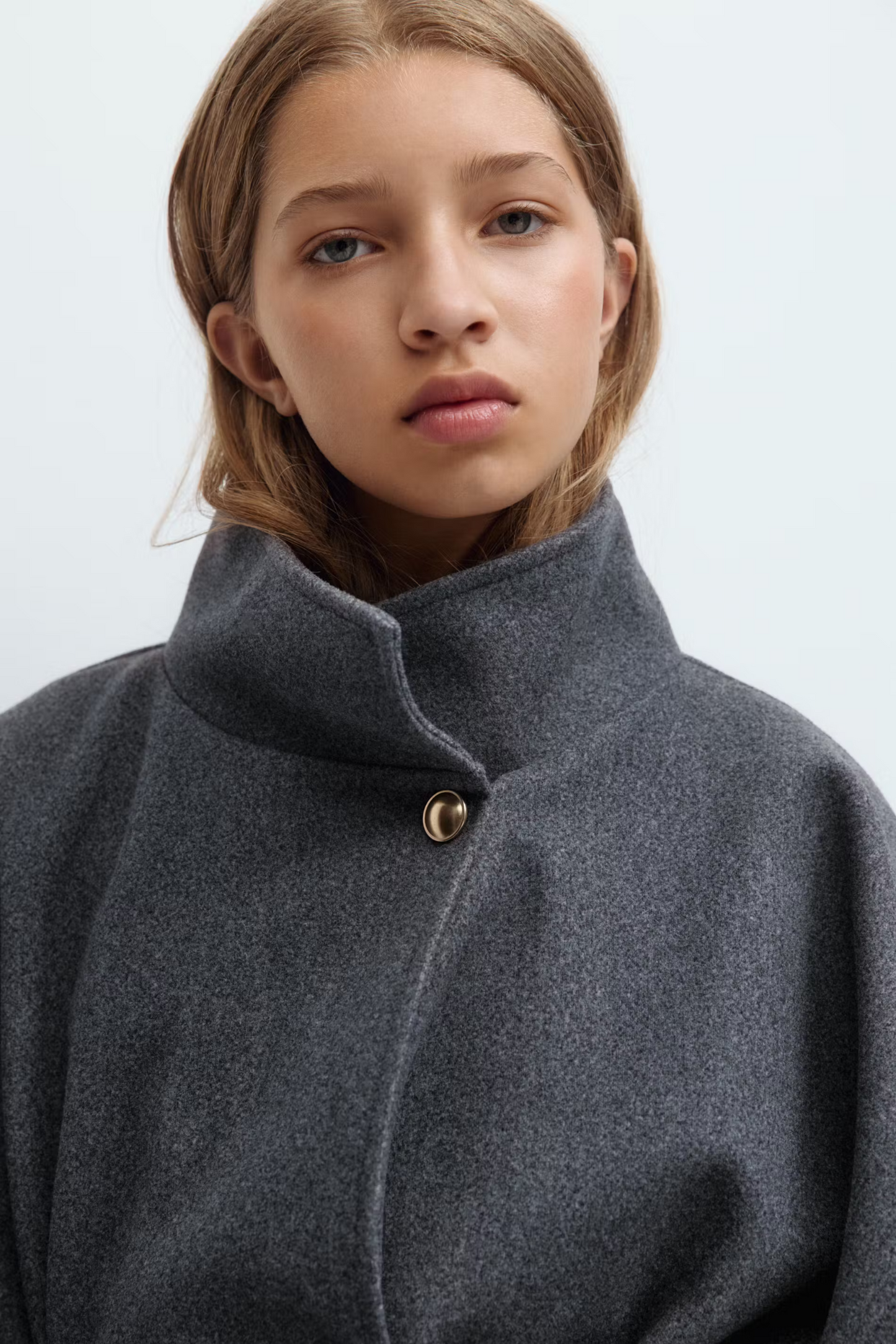 Cassie - Belted Cape Coat