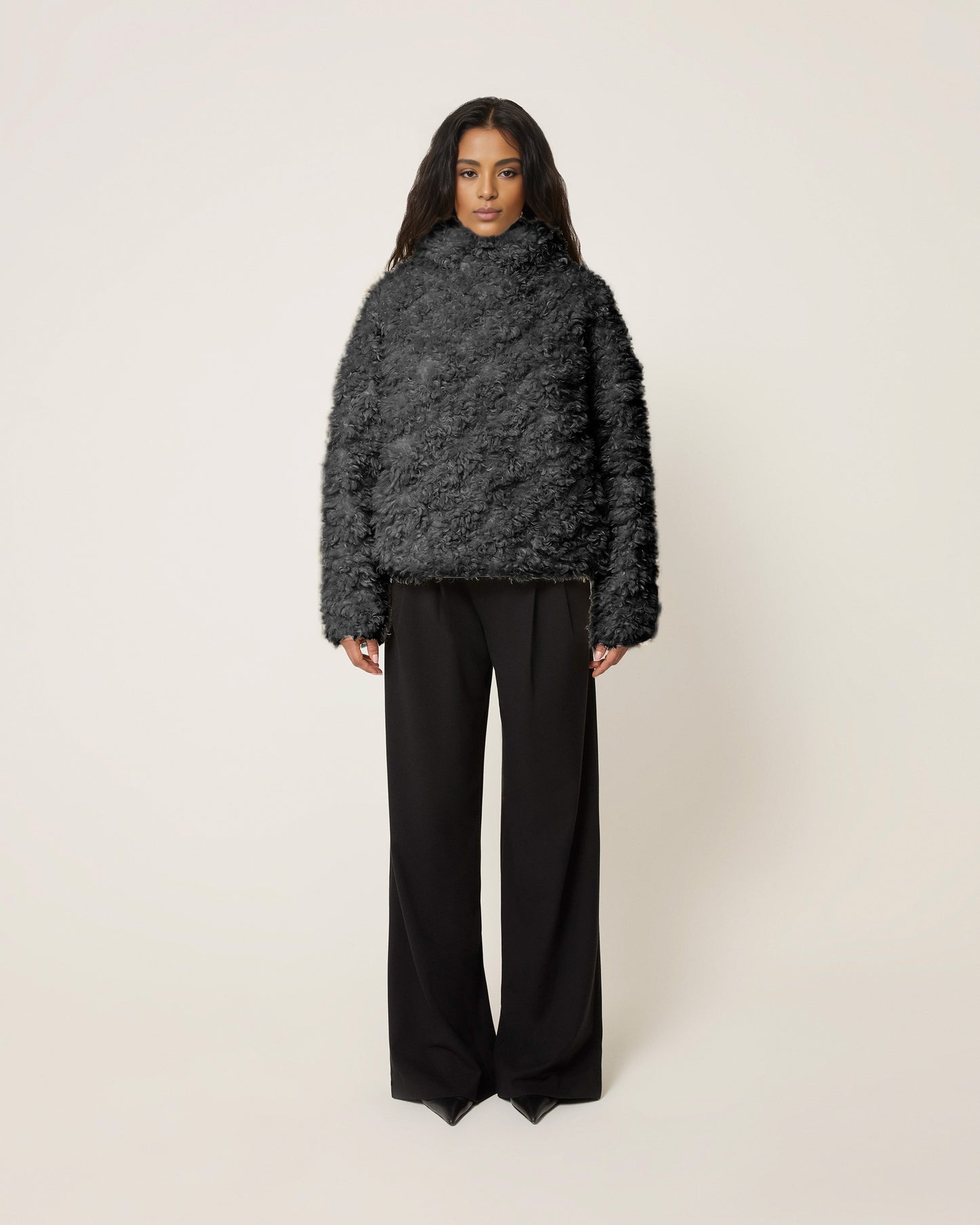 Brina™ - Faux Fur Sweater