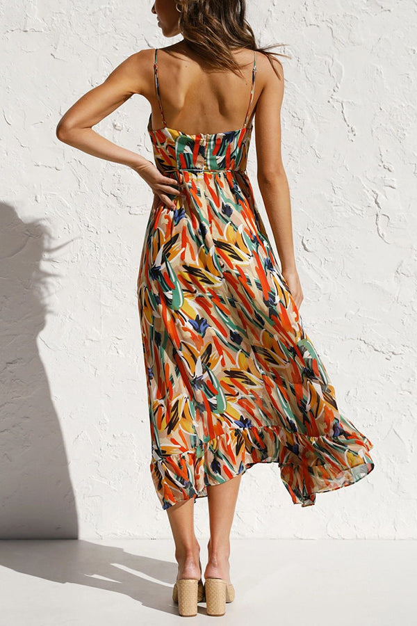 Giselle™ - Colourful Midi Dress