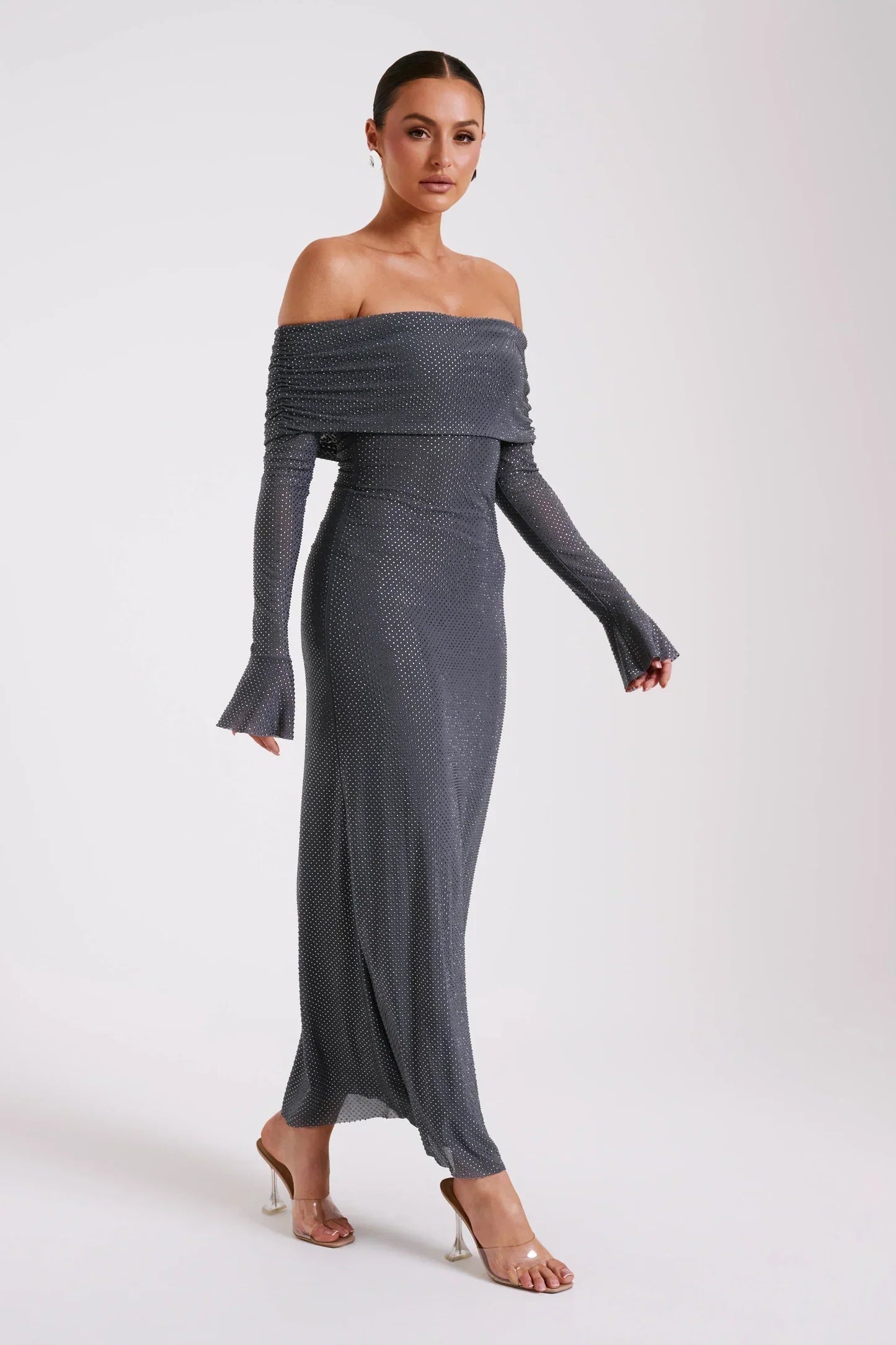 Bernadette™ - Luxurious Shiny Long Dress