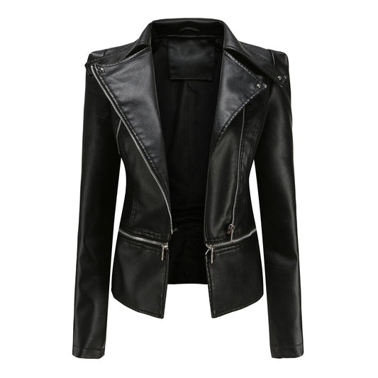 Bruna™ - Elegant Leather Jacket