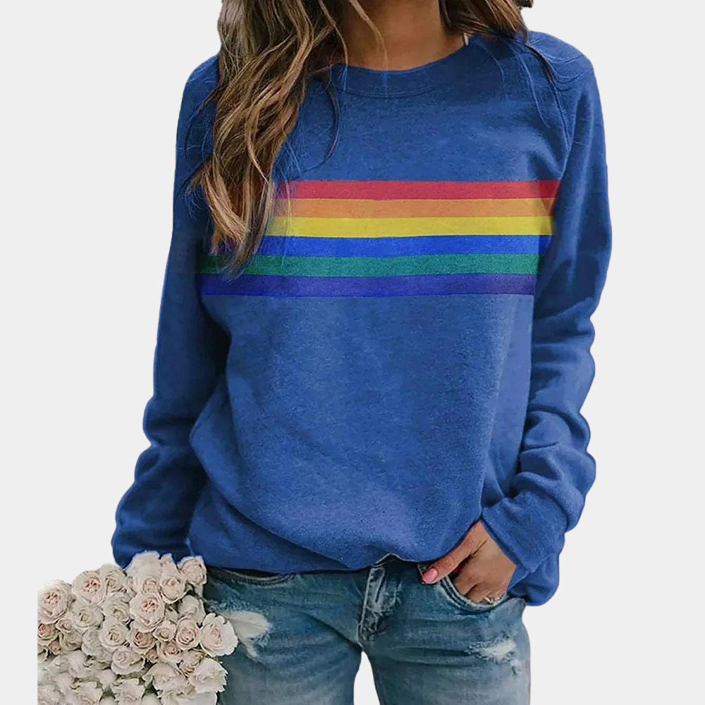Sorelis™ - Sweater with Colour Stripes