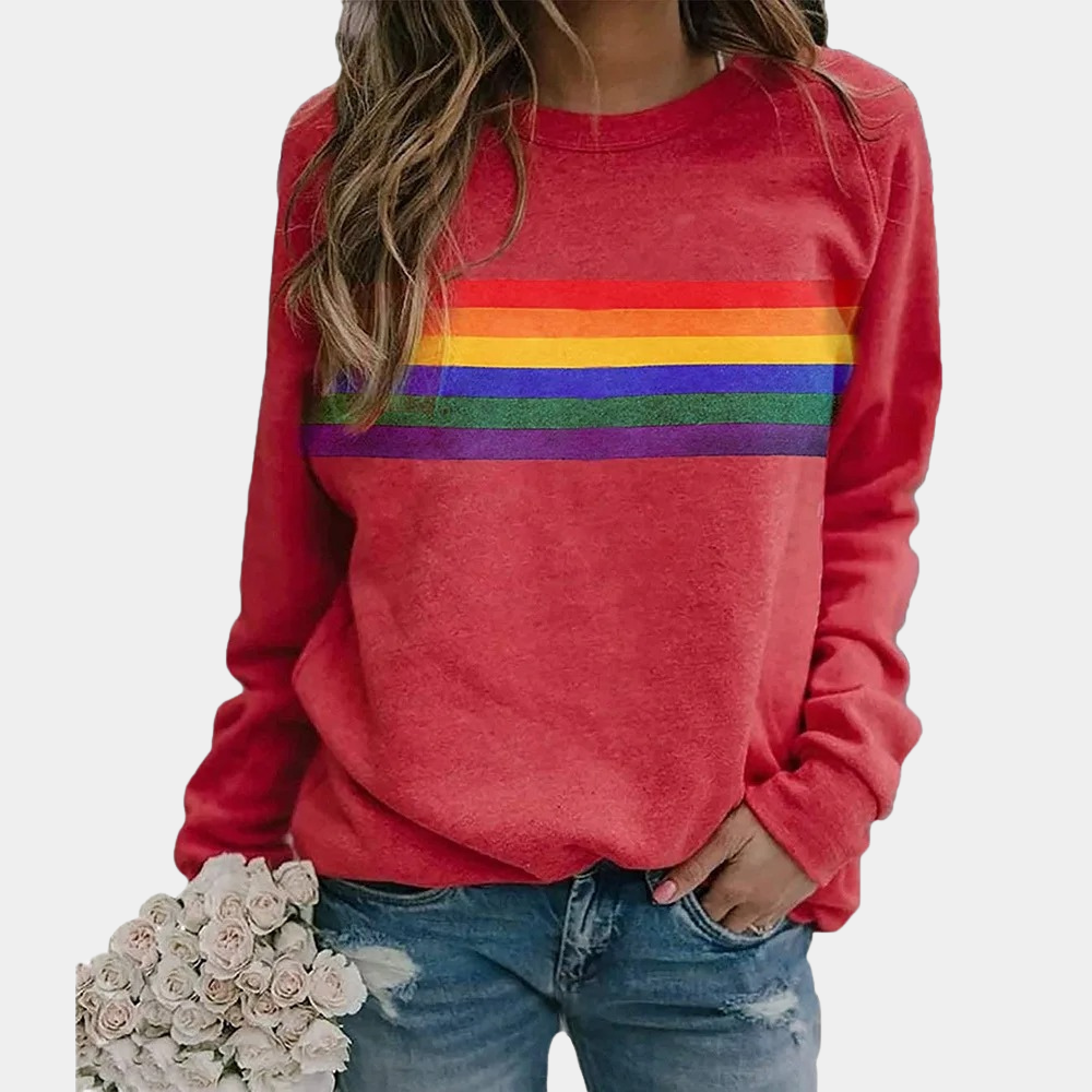 Sorelis™ - Sweater with Colour Stripes