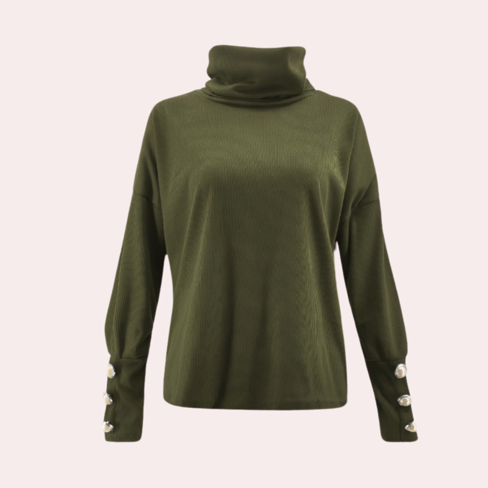 Myla™ - Casual High Neck Sweater