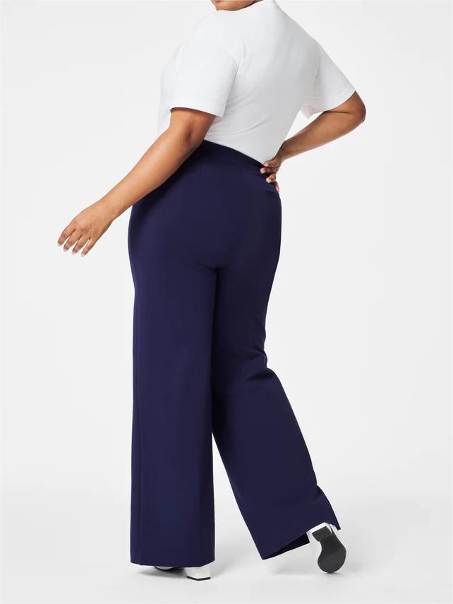 Jana - Elegant Wide Leg Trousers