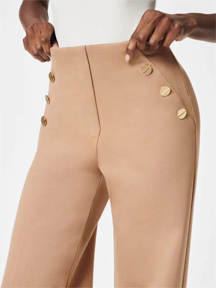 Jana - Elegant Wide Leg Trousers